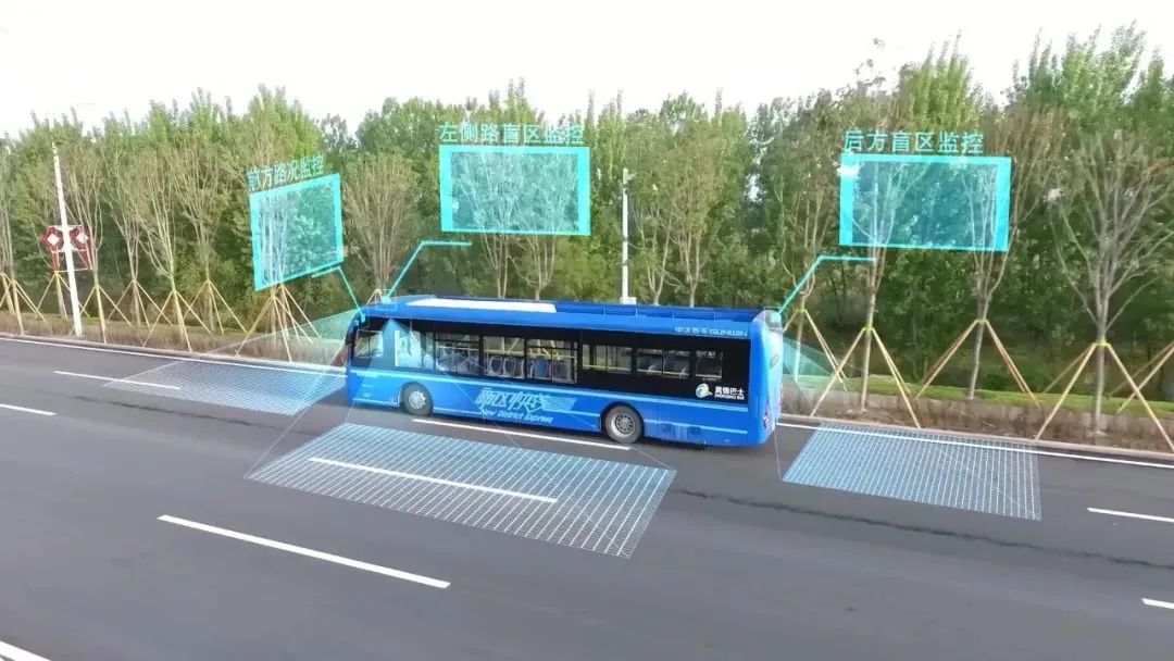 青島西海岸新區打造“5G+智慧公交” ,將車聯網技術推進3-5年(圖1) 圖片